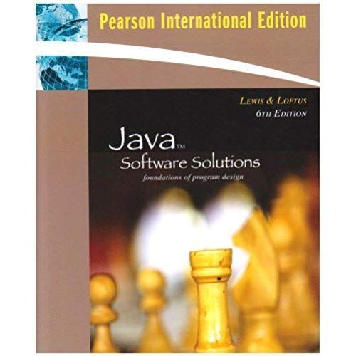 Java Software Solutions. Mit Cd