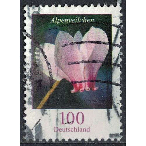 Allemagne 2018 Oblitéré Used Fleur Alpenveilchen Cyclamen Persicum Su