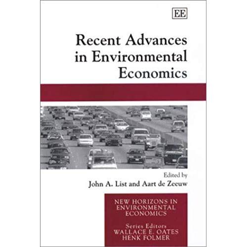Recent Advances In Environmental Economics