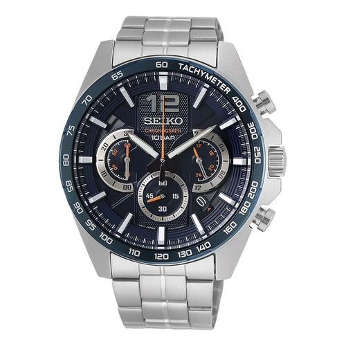 Montre Seiko Quartz Ssb345p1 - Analogique Quartz Pour Homme En Métal