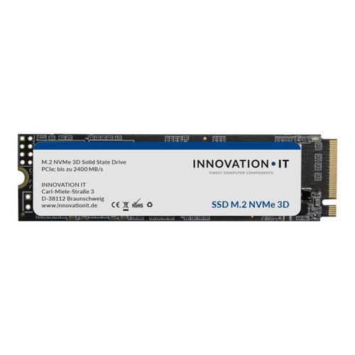 SSD 1TB InnovationIT black M.2 NVMe PCIe 3D TLC retail