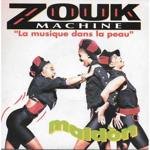 Maldòn "La Musique Dans La Peau" (Remix) / Lanmou Soley [Vinyle 45 Tours 7"]