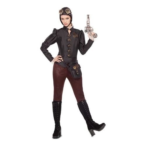 Déguisement D?Aviatrice Steampunk Pour Femme (Taille Xl)