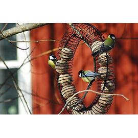 Porte Boules de Graisse à Filet - Forme oiseaux - Mangeoire Oiseaux du Ciel  : 4,29 €
