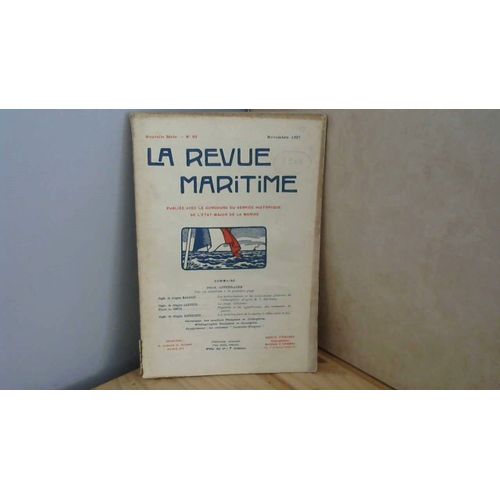 La Revue Maritime Nov 1927