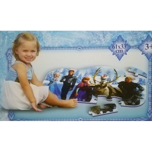 Puzzle De Sol Tapis Mousse 25 Pièces Frozen La Reine Des Neiges