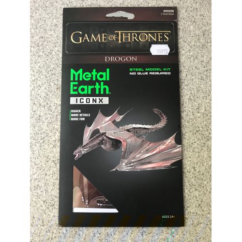 Game Of Thrones Metal Earth Drogon-Fascinations