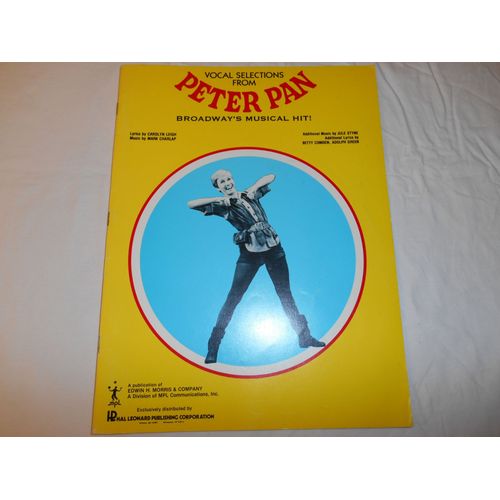 Vocal Selections From Peter Pan Comédie Musicale Broadway