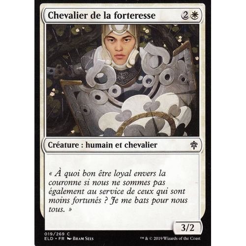 Chevalier De La Forteresse - Mtg - Le Trône D'eldraine - C - 19/269