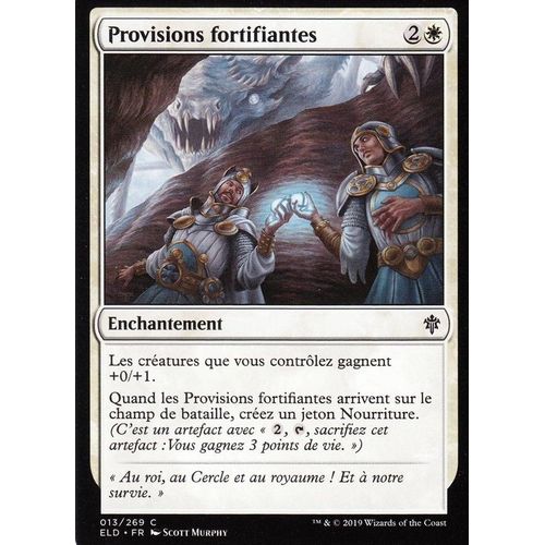 Provisions Fortifiantes - Mtg - Le Trône D'eldraine - C - 13/269