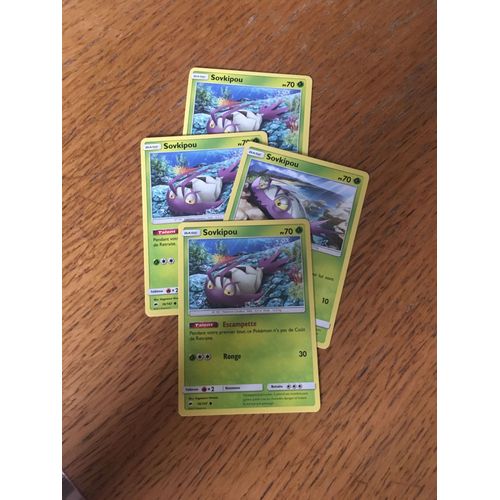 (2116) 4x Sovkipou (Pokemon)