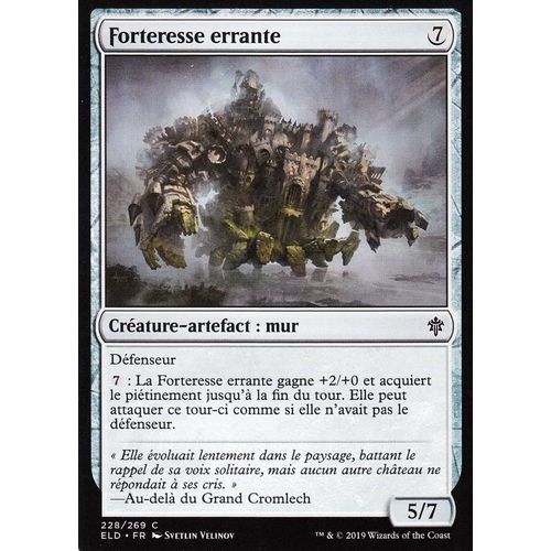 Forteresse Errante - Mtg - Le Trône D'eldraine - C - 228/269