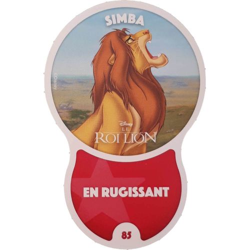 Carte Auchan Les Défis Disney Simba 85