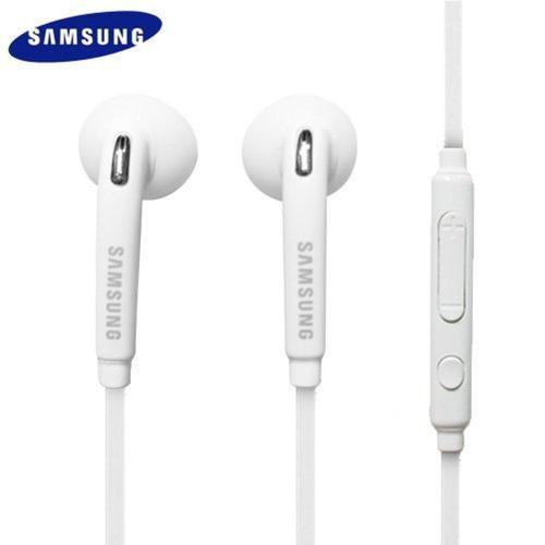 Ecouteurs Samsung Blanc EO-EG920BW Galaxy S4 Mini cable plat