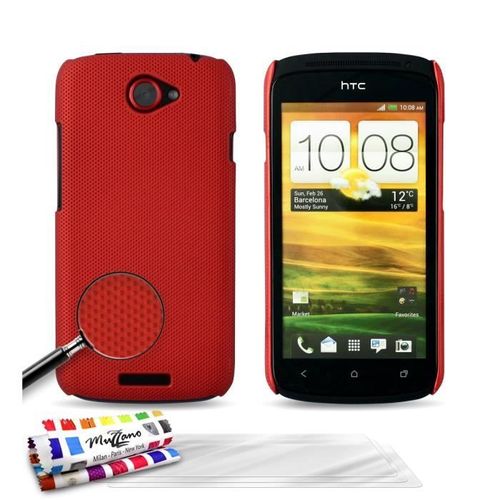 Coque Htc One S - Le Pika Rouge Silicone Rigide (Tpu) + 3 Films