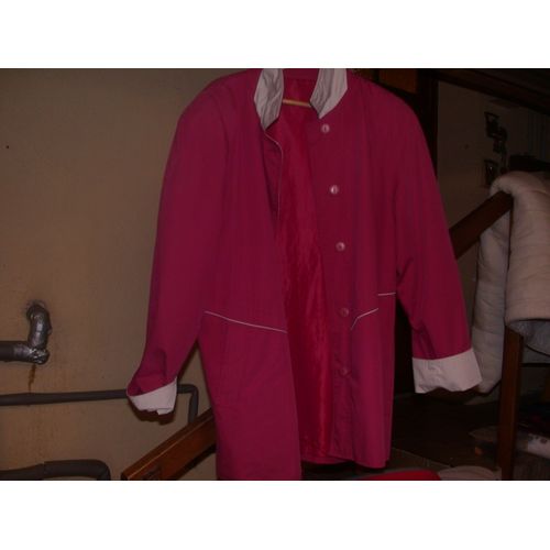Parka 44/46 Femme Framboise
