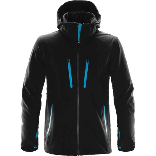 Veste Softshell Technique Homme - Patroll Xb-3 Bleu ?Lectrique - Black