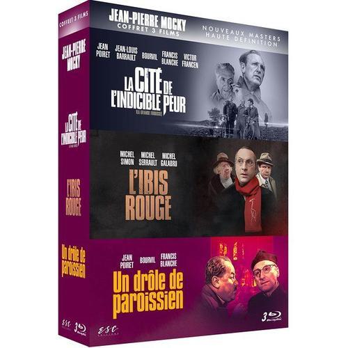 Jean-Pierre Mocky - Coffret 3 Films : La Cité De L'indicible Peur + L'ibis Rouge + Un Drôle De Paroissien - Blu-Ray