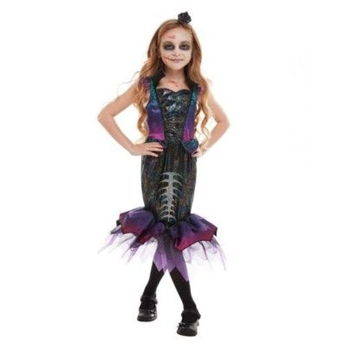 Déguisement Sirène Zombie Fille 10-12 Ans (145/158 Cm)