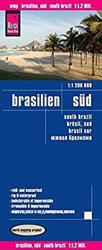 Reise Know-How Landkarte Brasilien, Süd 1 : 1.200.000