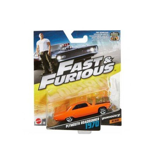 Fast Furious : Pour Plymouth Roadrunner 1970 - Vehicule Miniature - Voiture Collection 2/32
