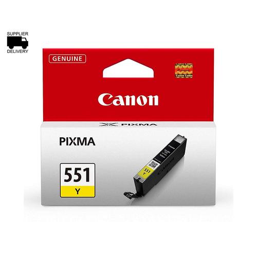 Canon CLI-551 Cartouche Y Jaune (Emballage carton)