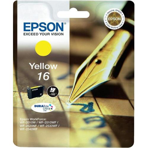 Epson - C13T16244010 - 16 Cartouche d'encre - Jaune Amazon Dash Replenishment est prêt