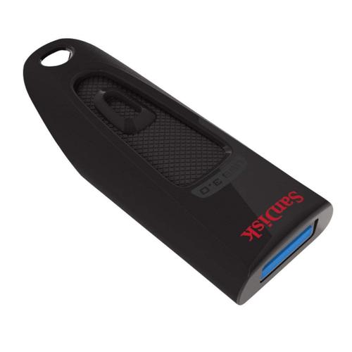 Clé USB 3.0 Haute Vitesse SanDisk Ultra 128 Go avec une vitesse de lecture allant jusqu'à  100 Mo/s (SDCZ48-128G-U46)