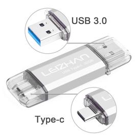 Clé USB OTG 64 Go Wansenda 2 en 1 Micro Port et clé USB 3.0 Clé