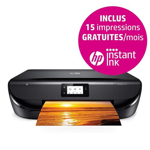 HP Envy 5020 Imprimante Multifonction jet d'encre couleur (10 ppm, 4800 x 1200 ppp, USB, Wifi, Instant Ink)