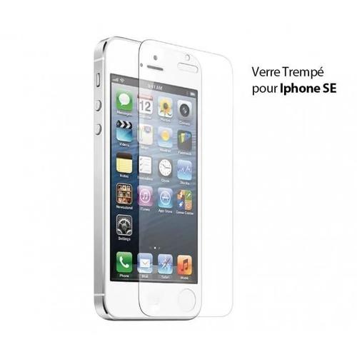 Vitre De Protection Verre Trempé Écran Iphone 5/5s/5c Ou Se