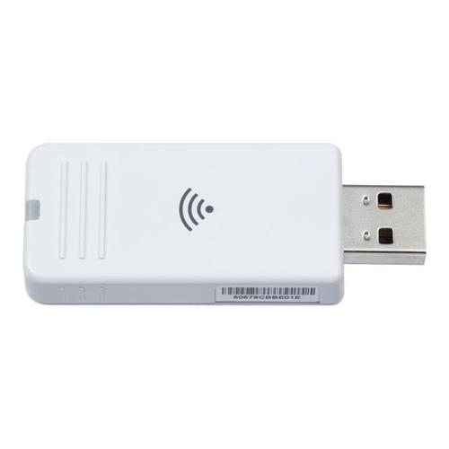 Epson ELPAP11 - Adaptateur de diffusion en continu de support réseau - USB - Wi-Fi - pour Epson EB-L630, PU1006, PU1007, PU2010, PU2120, PU2220; MeetingMate EB-1480; PowerLite X06