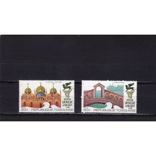 Timbres-Poste Du Togo (Sauvegarde De Venise)