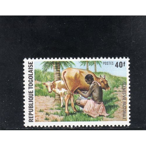 Timbre-Poste Du Togo (Vie Pastorale)