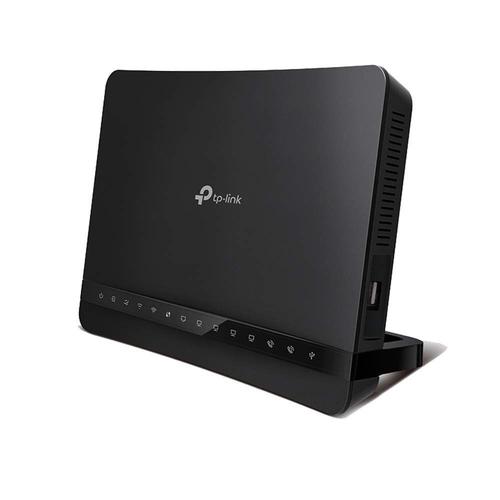 TP-Link Archer VR1200v - - routeur sans fil - - modem ADSL commutateur 4 ports - 1GbE - Wi-Fi 5 - Bi-bande