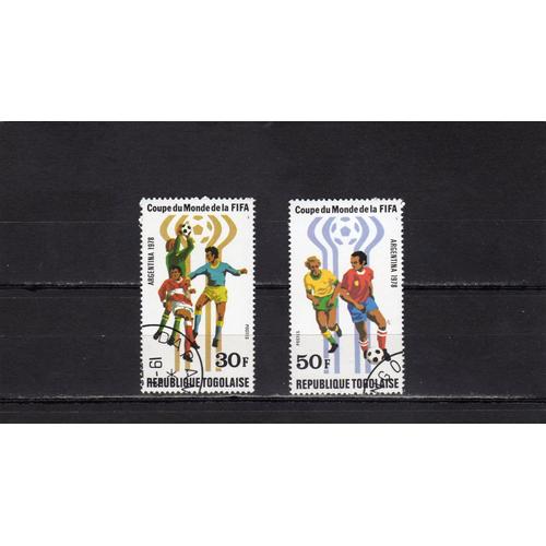 Timbres-Poste Du Togo (Coupe Du Monde De Football Argentina 78)