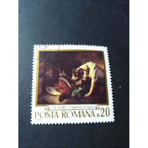 Timbre Brandi Tableau Peintre Roumanie Romana Tp9