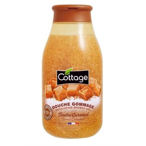 Cottage Douche Gommage - Tendre Caramel Grains 100 Naturels - 270 Ml 