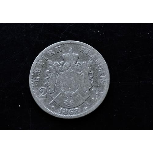 Pièce De Monnaie 2 Franc 1868 Bb