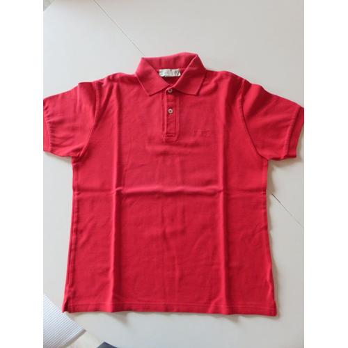 Polo Soft Grey Coton 16 Ans Rouge