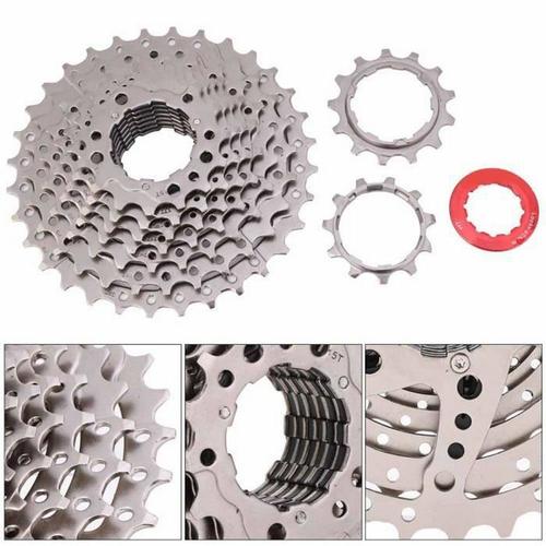 Cassette De VéLo Roue Libre 9 Vitesses 11-32t VéLo Pliant Cassette En Acier Roue Libre Accessoire De VéLo