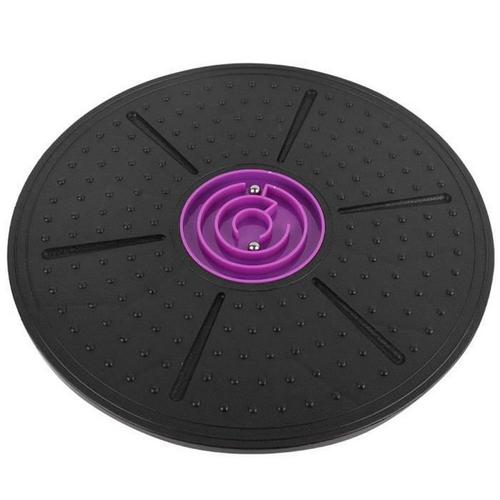 Balance Board Purple Labyrinth Balance Board Fitness Yoga Workout Stability Disc