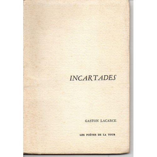 Incartades - Poèmes