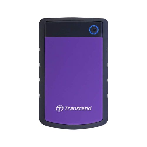 Transcend 2 To StoreJet 25H3P - 2.5"" Disque dur Externe Anti-choc (Violet) TS2TSJ25H3P