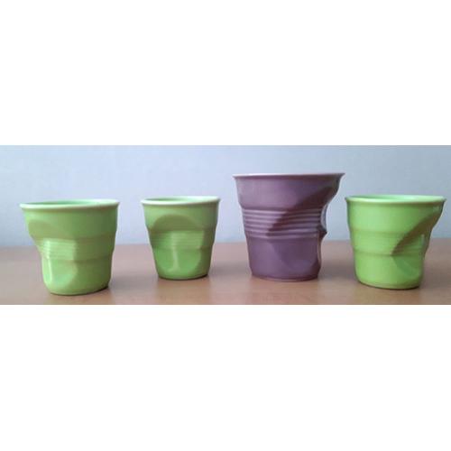 Lot De 4 Tasses Froissés De Marque Revol