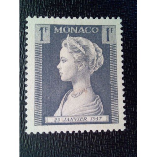 Timbre Monaco Yt 478 Princesse Grace Patricia (1929-1982) 1957 ( 101012 )