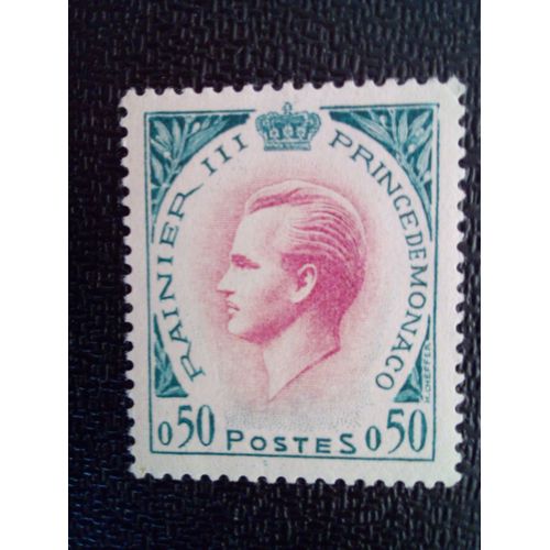 Timbre Monaco Yt 547 Prince Rainier Iii (1923-2005) 1960 ( 101012 )