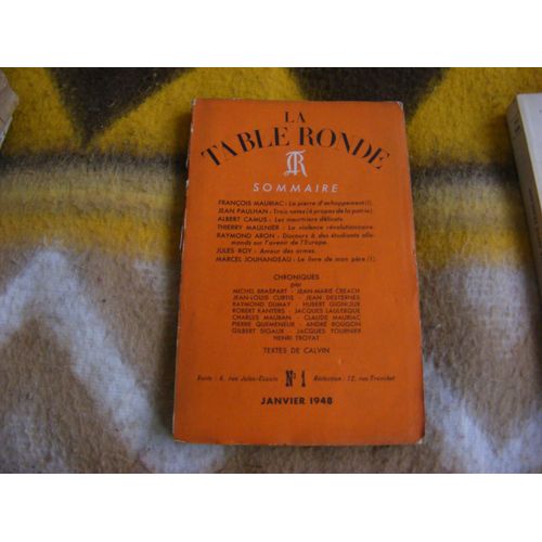 La Table Ronde 1 - Janvier 1948