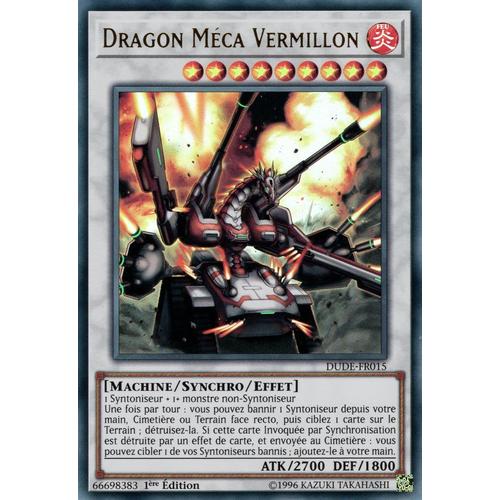 Dragon Méca Vermillon Dude-Fr015
