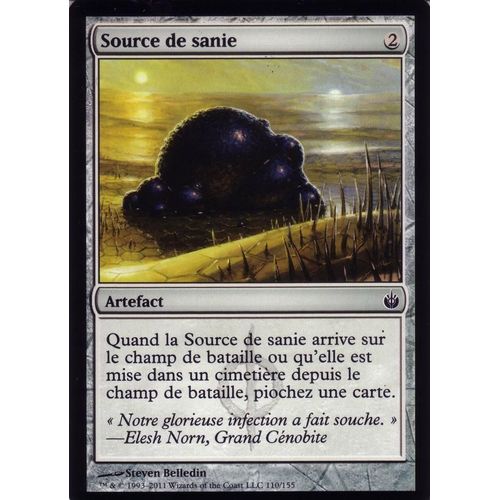 Source De Sanie - Mtg - Mirrodin Assiégé - C - 110/155